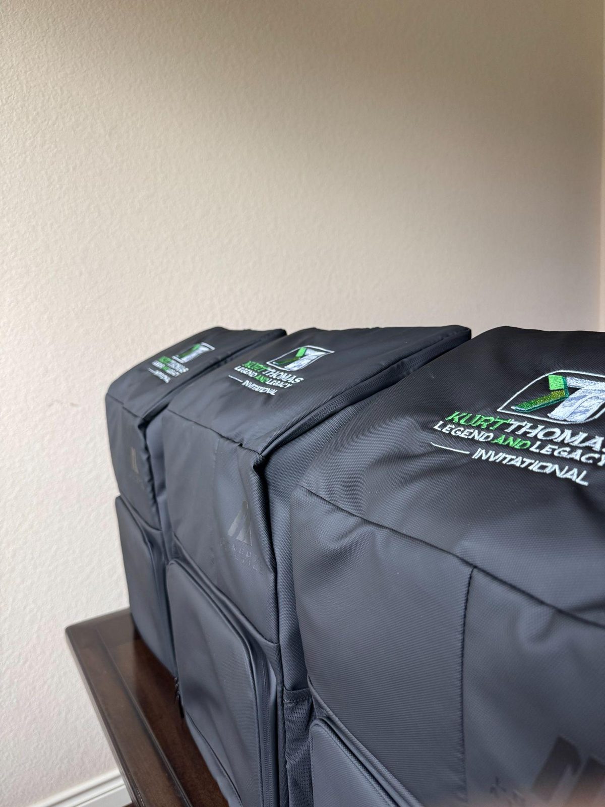 Kurt Thomas Legend and Legacy Invitational custom backpack